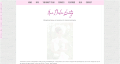 Desktop Screenshot of amiedeckerbeauty.com