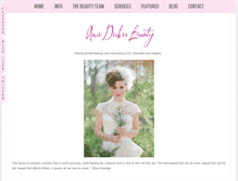 Tablet Screenshot of amiedeckerbeauty.com